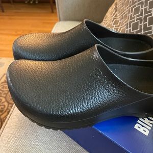 Mens Size 44/11 Black Birkenstock Super Birki Rubber Clogs slides slip ons